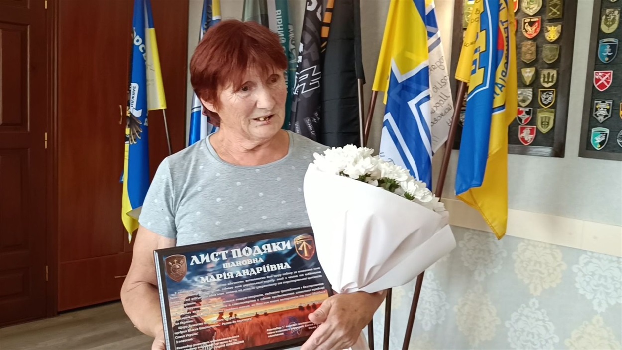 Матір нашого захисника Олексія Званчука - Марія Андріївна