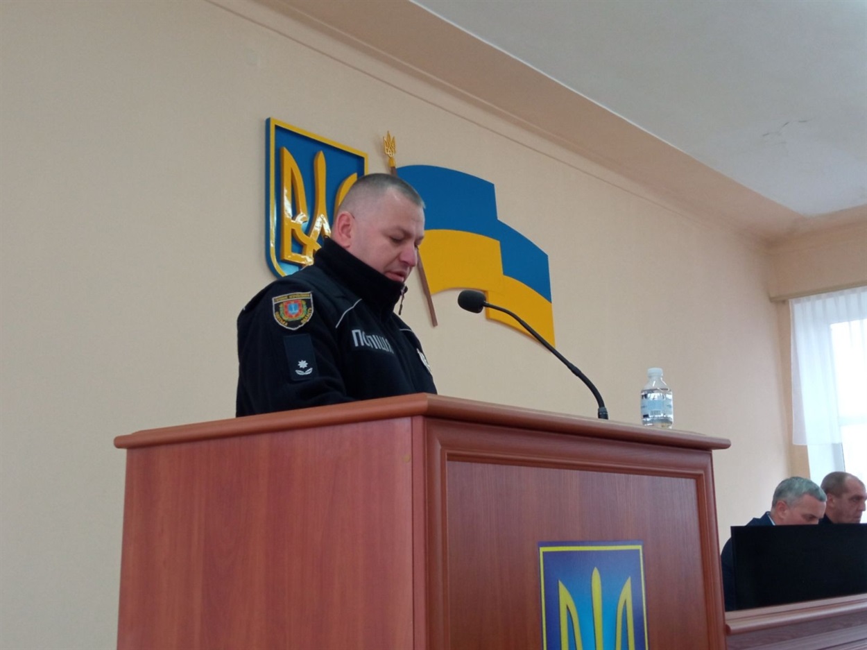 Поліцейський офіцер громади Андрій Бондаренко