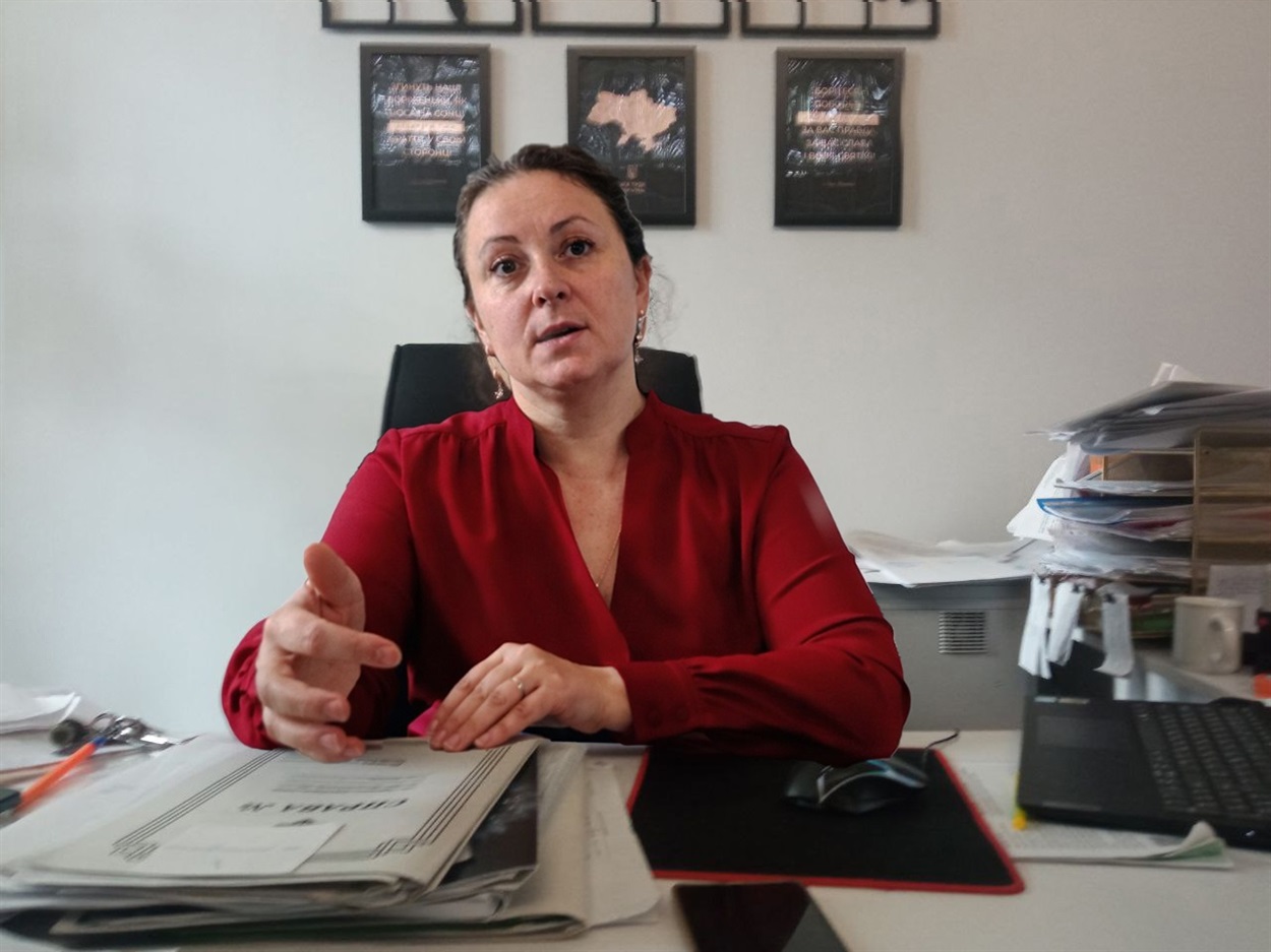 Начальниця Центру надання адміністративних послуг Балтської міської ради  Наталія Димовська