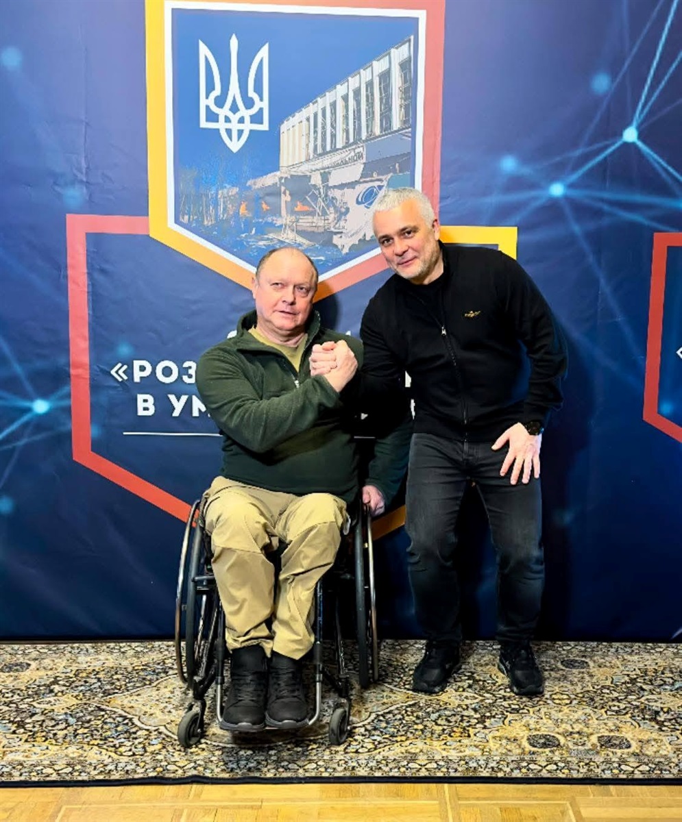 Балтянин Олег Соколов з Олегом Кіпером