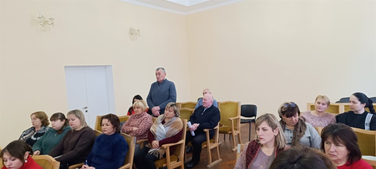 Начальник відділу освіти Олег Воєділов