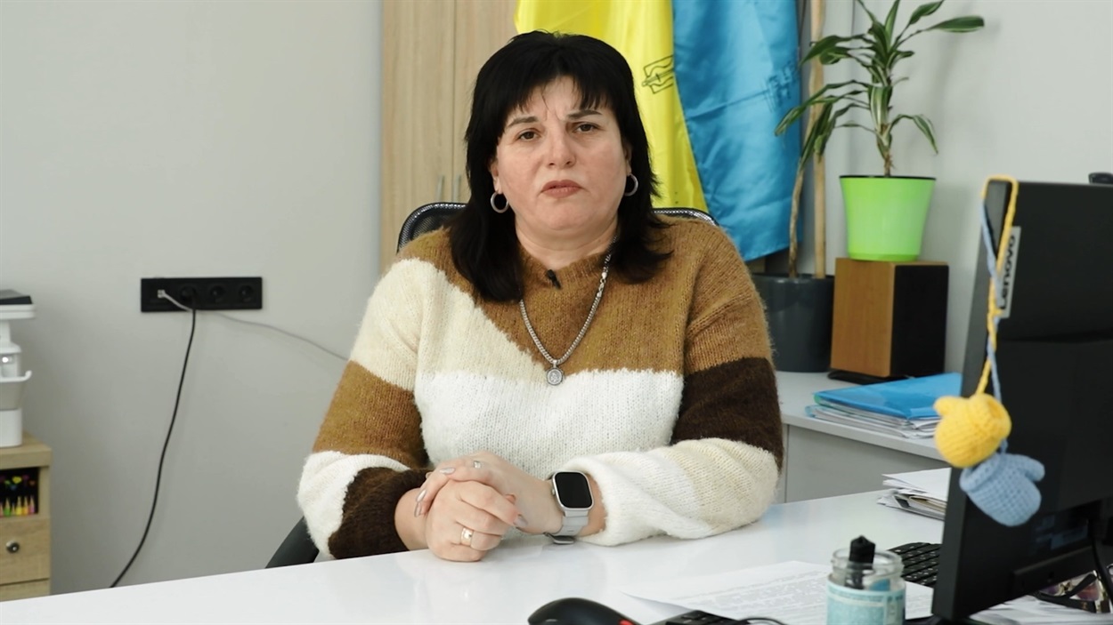 Начальниця відділу соціальної політики Балтської  міської ради Наталія Гогу