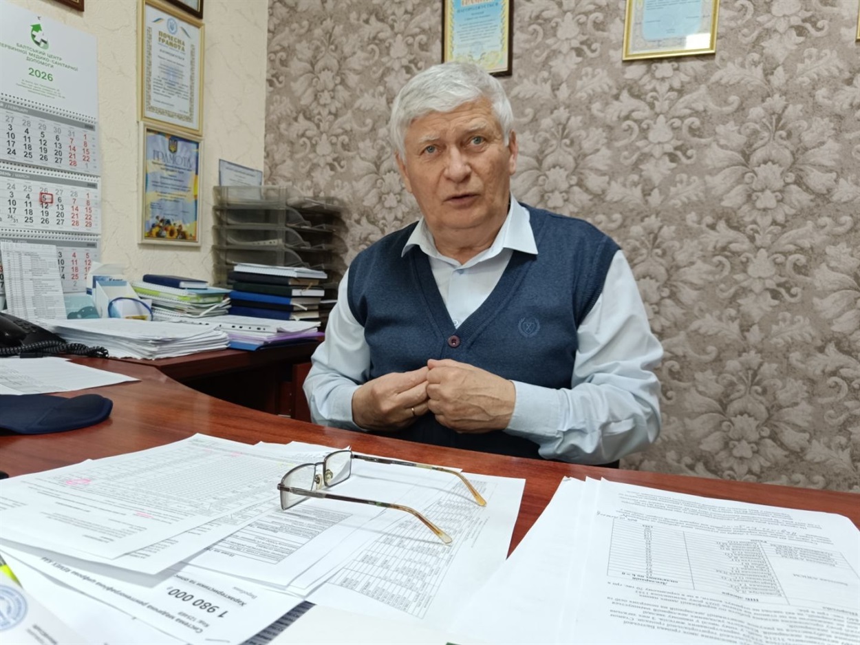 Директор комунального підприємства «Балтський центр первинної медико-санітарної допомоги» Станіслав Чорний
