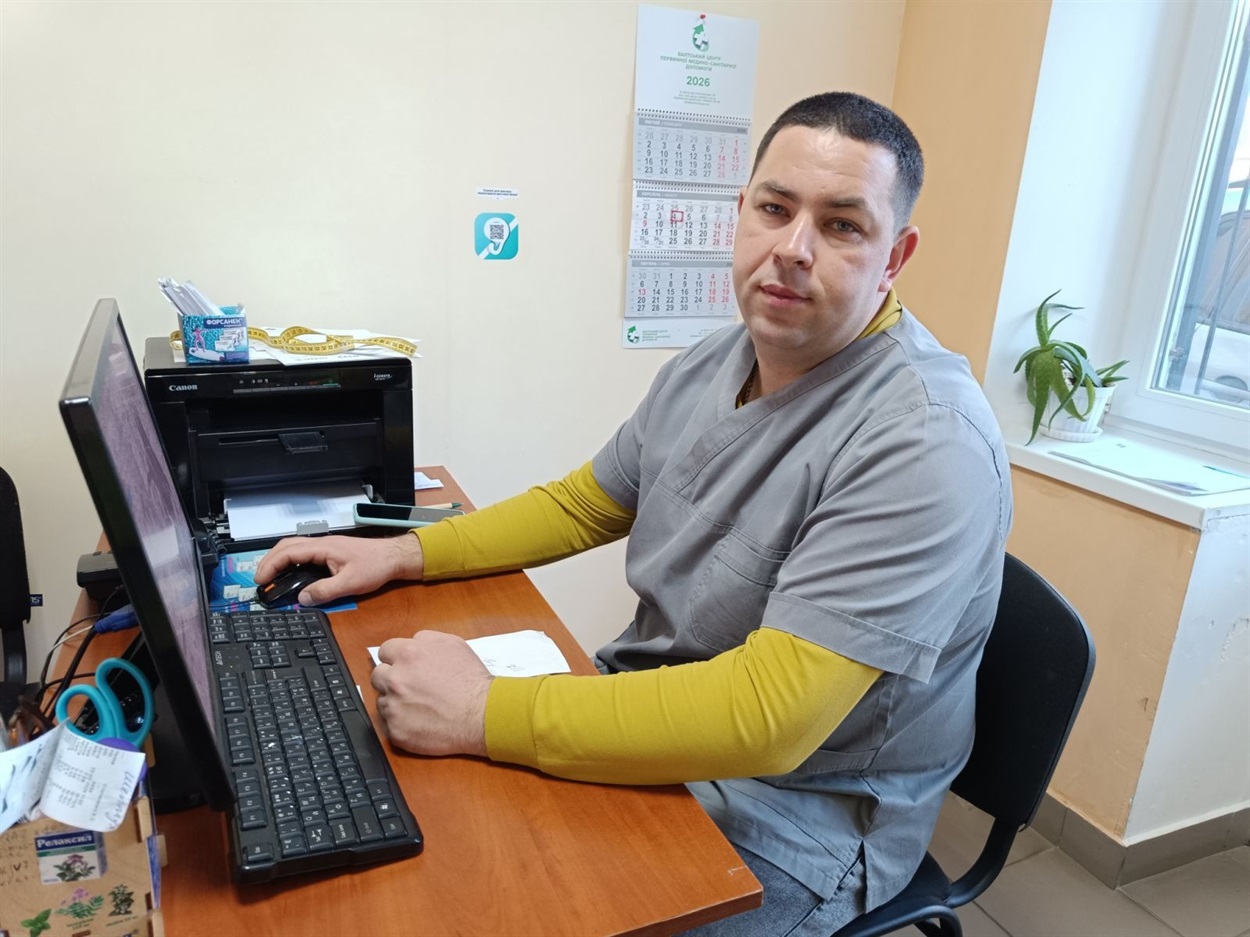 Медбрат загальної практики сімейної медицини Євгеній Москалюк