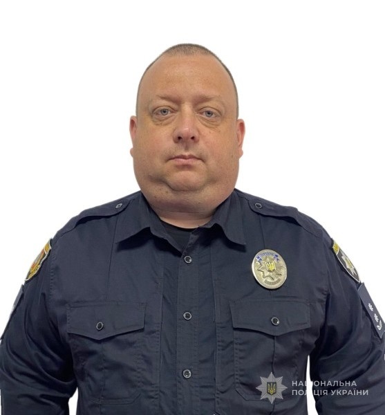 Підполковник поліції Віталій Загребельний