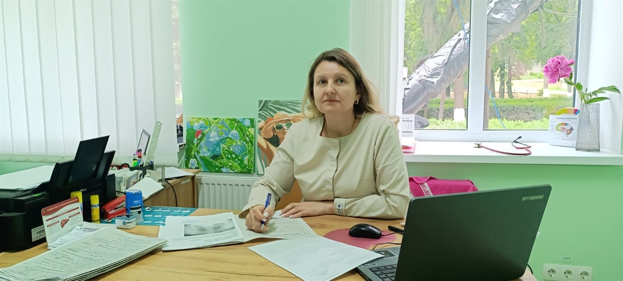 Оьга Прутіян – лікарка-ендокринолог Захарівської багатопрофільної лікарні 