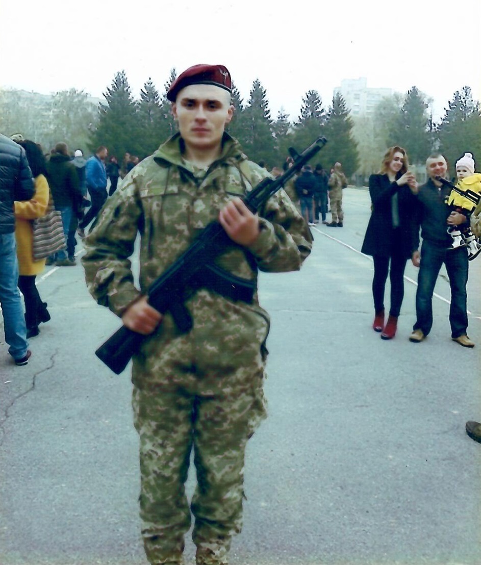 Олексій Комаров, 2019 рік під час прийняття присяги