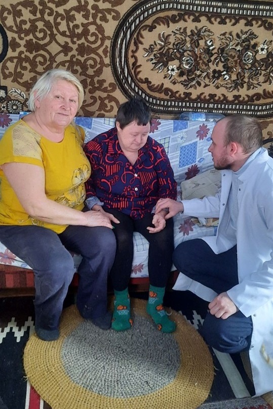 Робота з пацієнткою вдома