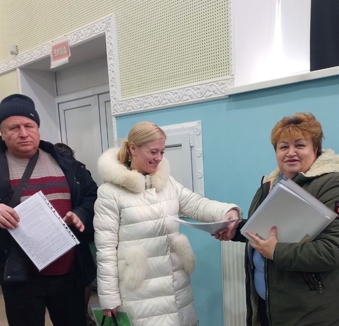 Всі присутні отримали необхідні матеріали