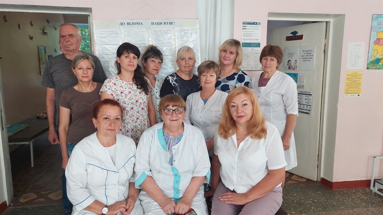 Дружна команда КНП "ЦПМСД" Ширяївської селищної ради